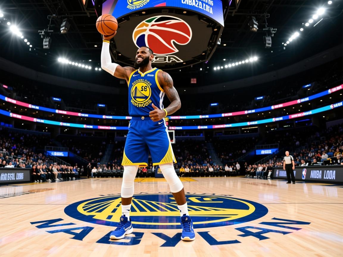 湖人大胜勇士，詹姆斯再现神奇表现