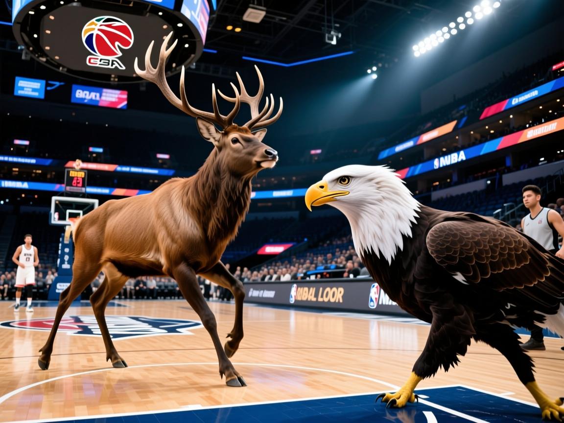 雄鹿队再胜老鹰队,战绩提升至西部第二 第2张